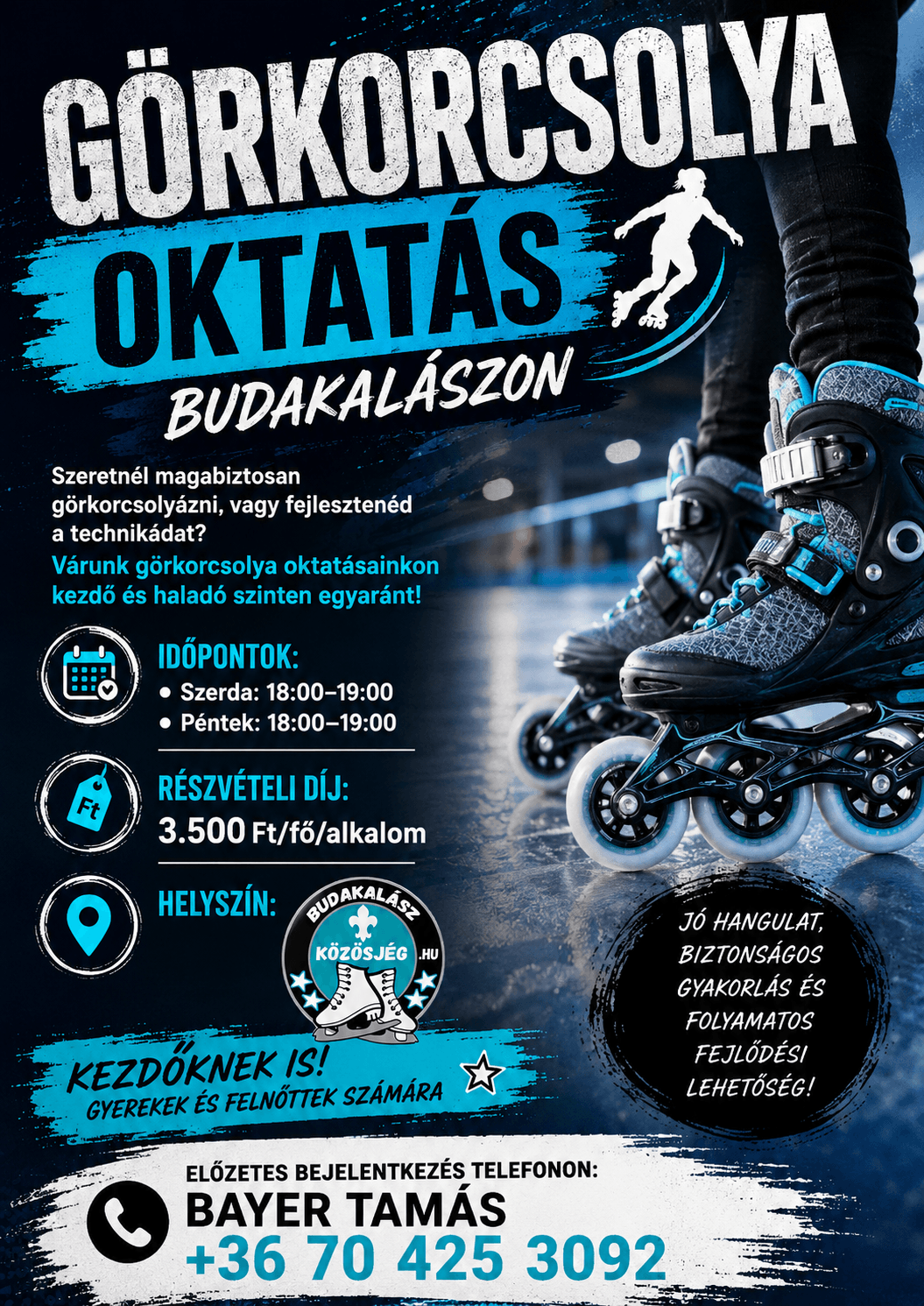 Görkorcsolya oktatás